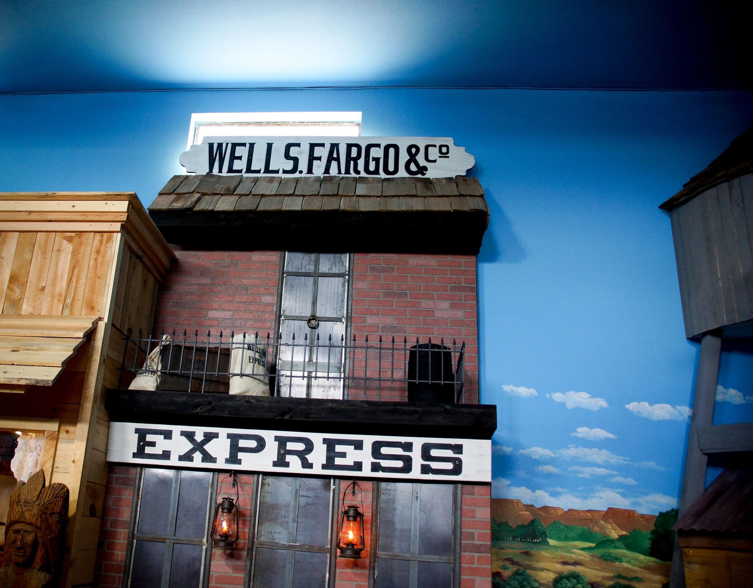 Wells Fargo & Co. Express — Indoor Ghost Town