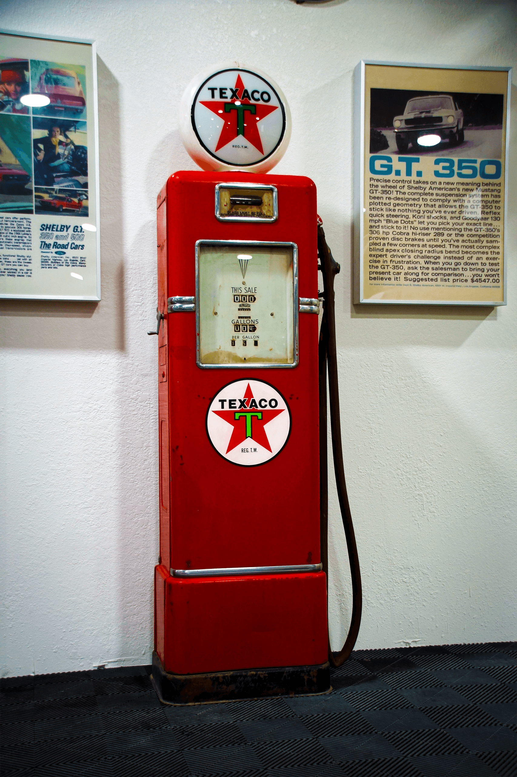 Vintage Texaco Gas Pump — Fully Restored