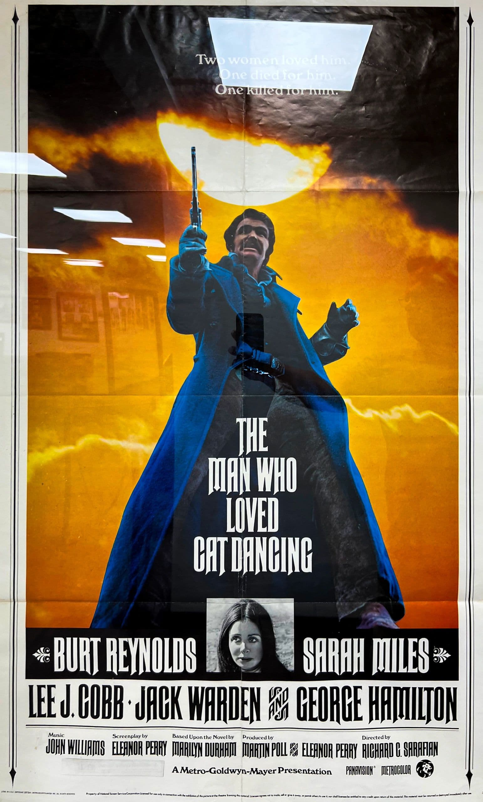 The Man Who Loved Cat Dancing — Original 1973 Theatrical Poster