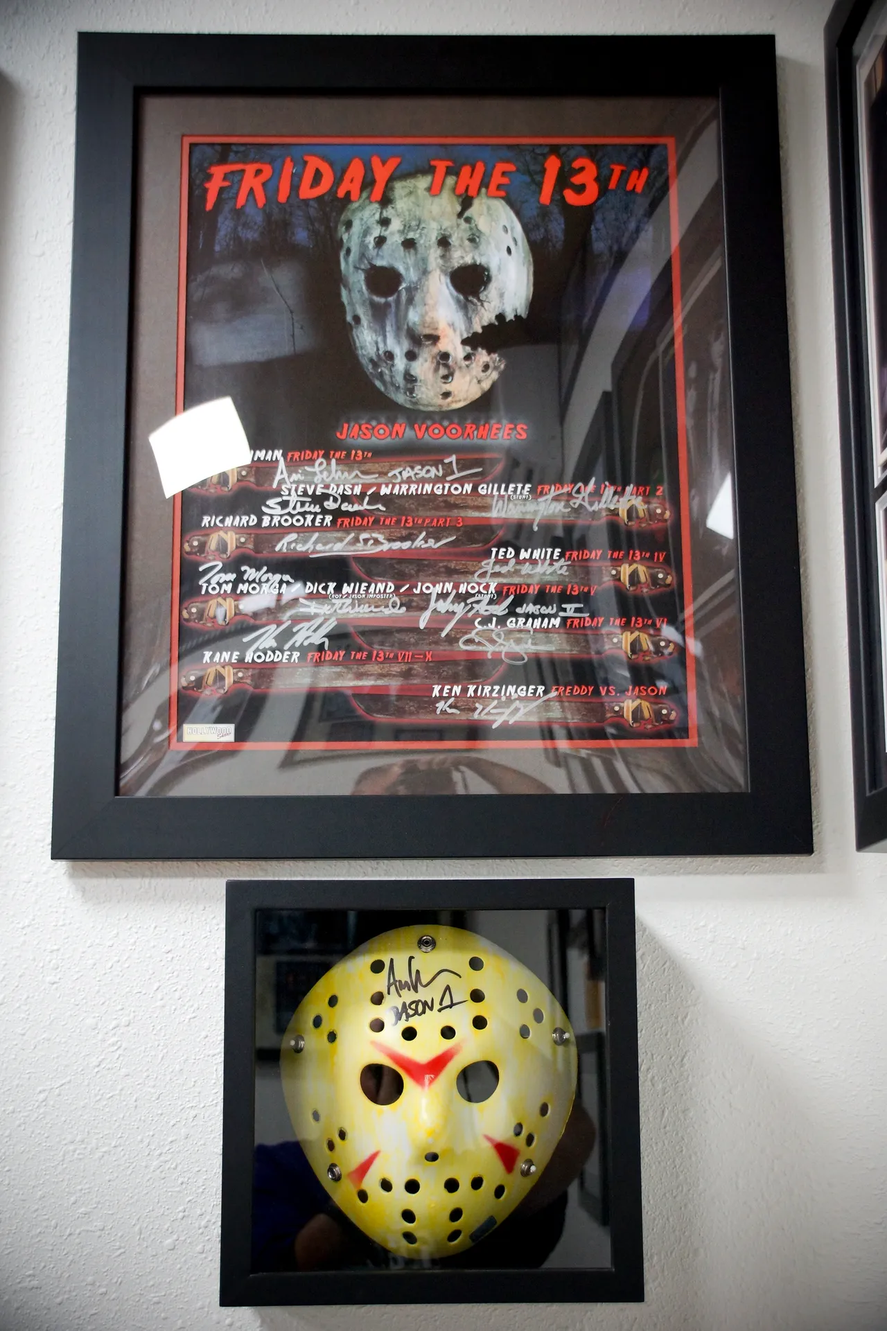 Friday the 13th — Every Jason, Signed